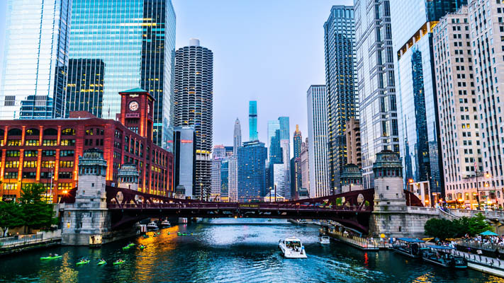 Chicago's water sources have a high mineral content