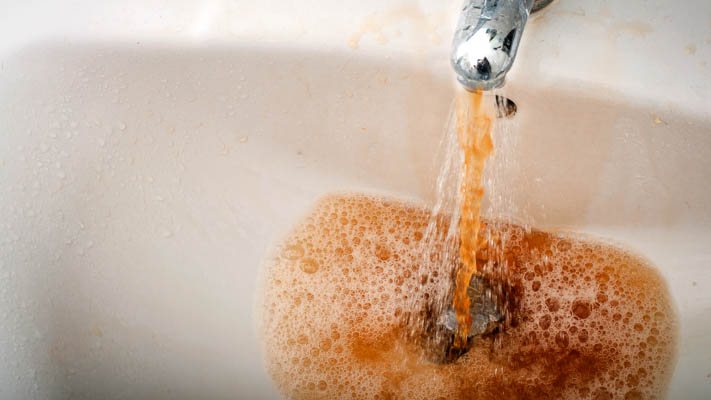 Rusty water in Oregon can be natural or from your plumbing