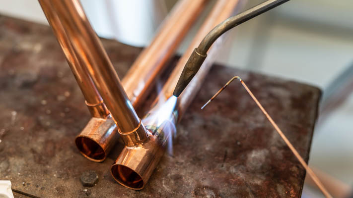 Spot repairs will not fix systemic copper pipe pinhole leaks